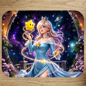 Tapis de Souris Rosalina illustré à la main en Anjou