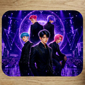 Tapis de souris Saja Boys illustré à la main en Anjou