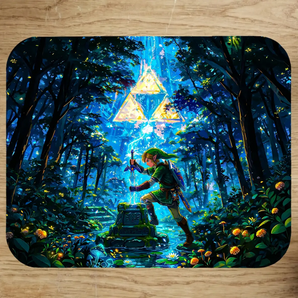 Tapis de Souris Zelda illustré à la main en Anjou