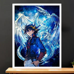 Cadre Blanc Yusei Fudo